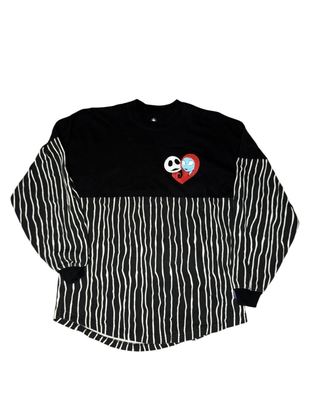 Disney Parks Nightmare Before Christmas Jack & Sally Spirit Jersey XS